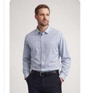 Alfani Men’s Dress Shirt – XXL (18–18.5 / 36–37) – Regular Fit